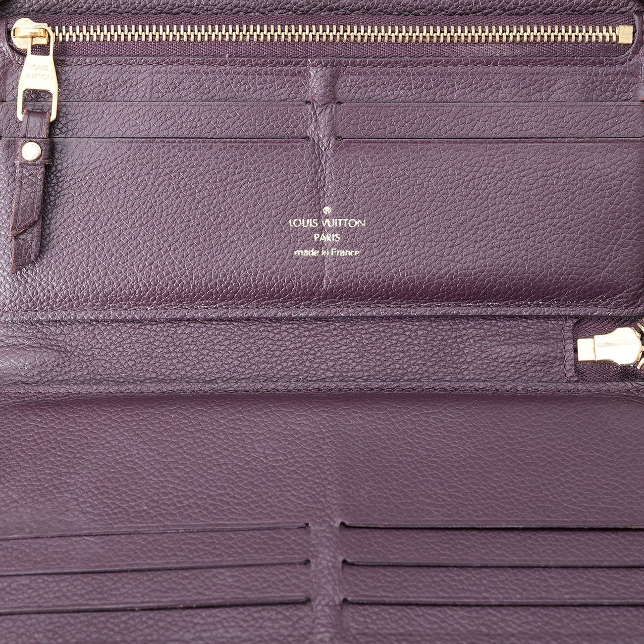LOUIS VUITTON(USED)루이비통 앙프렝뜨 지퍼 장지갑